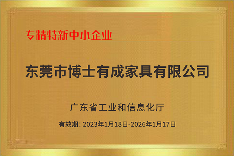 博士有成成功入選廣東省2022年專精特新中小企業(yè)!